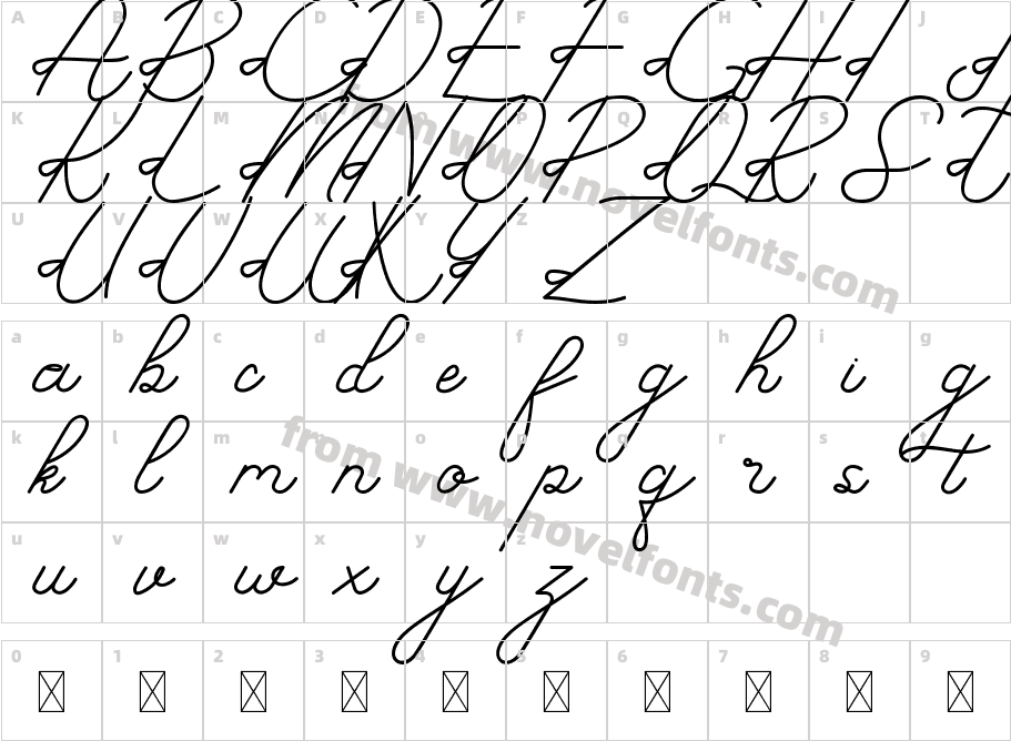 SubtleHDemoRegularCharacter Map