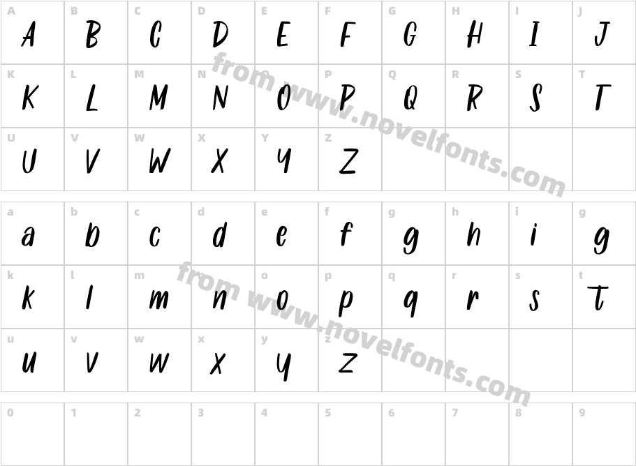 Sulfforest Free RegularCharacter Map