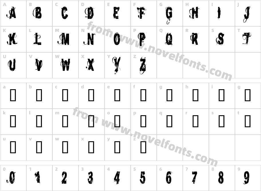 AutoDestructionCharacter Map