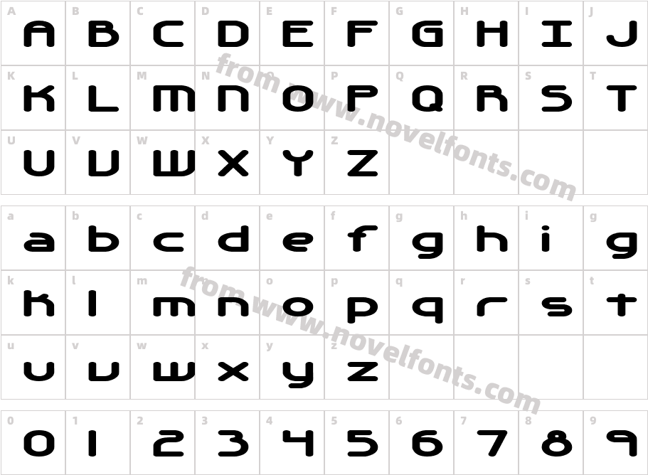 Automatica BRKCharacter Map