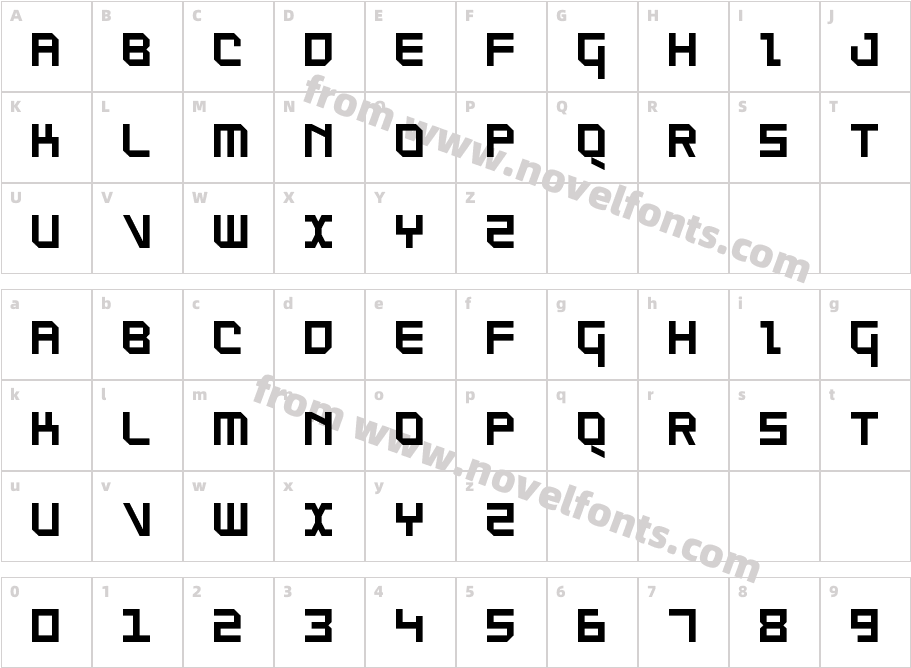 SuperThing NBPCharacter Map