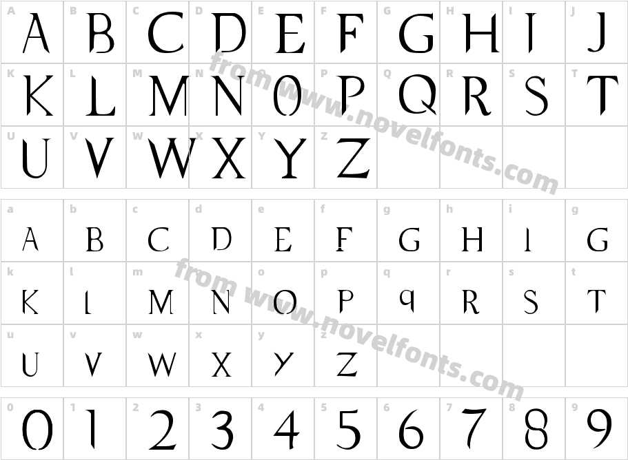 Supernatural KnightCharacter Map