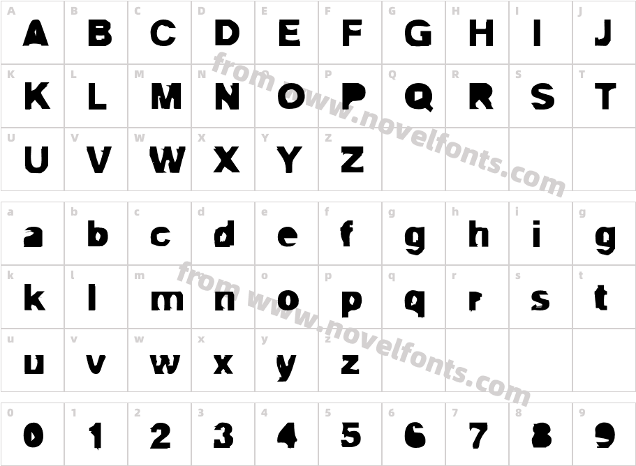 Autotrace DoubleCharacter Map