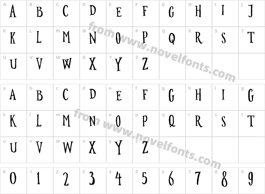 Surabanglus NormalCharacter Map