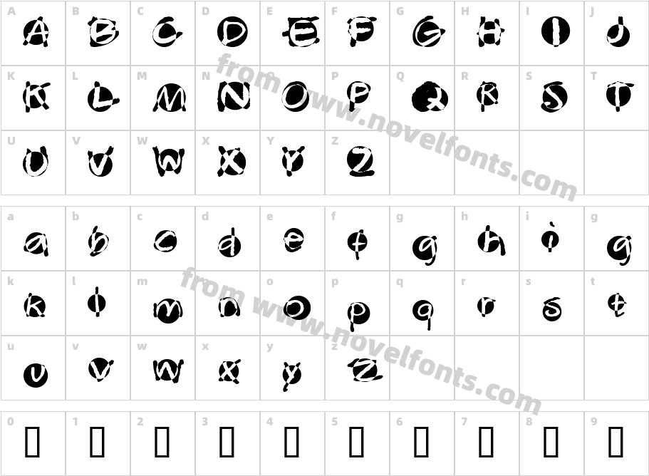 SwabbaCharacter Map