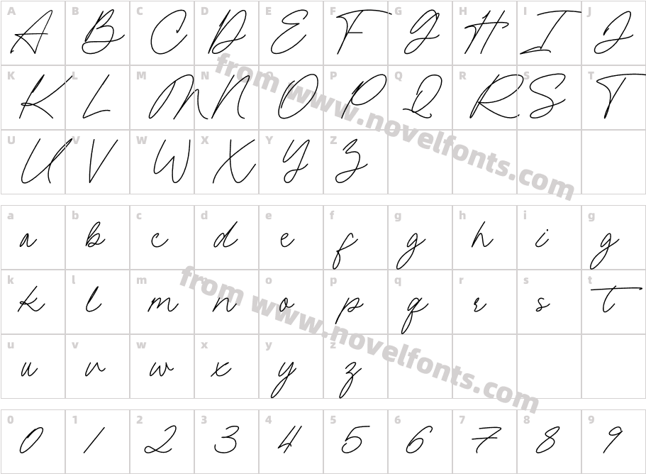 AutumnLeafRegularCharacter Map