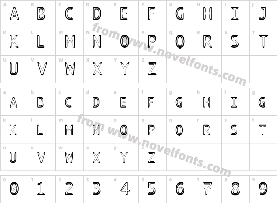 TECHNOIRE-FuseCharacter Map