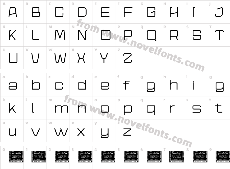 TELONE ThinpersonalCharacter Map