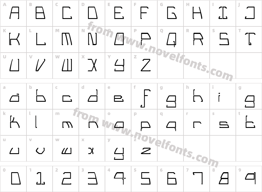 TM Tail Lights NormalCharacter Map