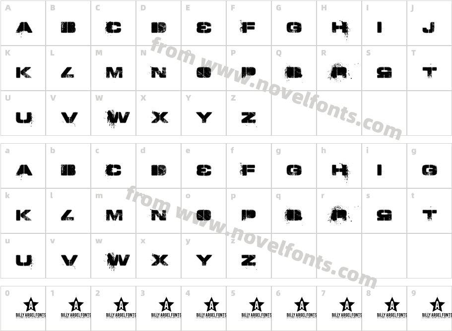 TOY_SOLDIERS  BoldCharacter Map