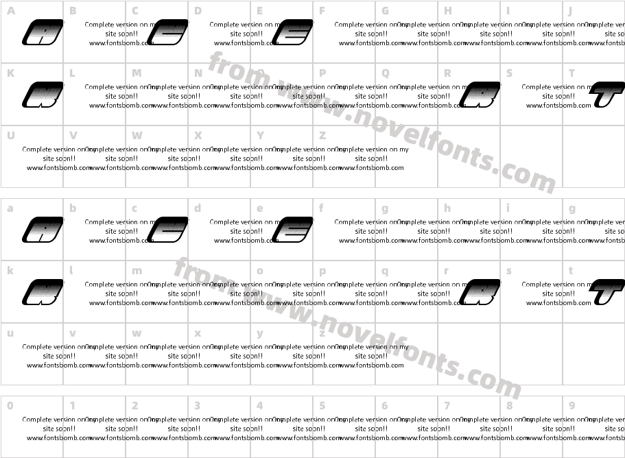 TRACKER (uncomplete_version)Character Map