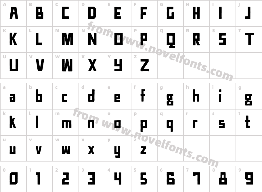 TTDCompadreCharacter Map