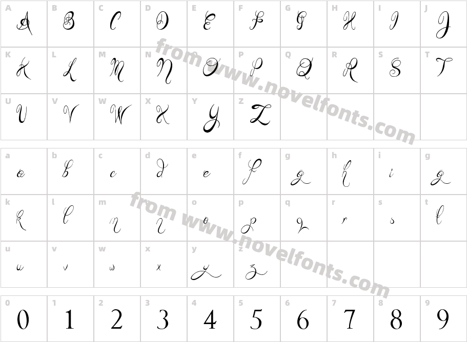 Teaspoon DisplayCharacter Map