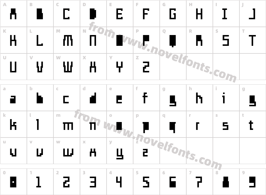 Templo ExtranjeroCharacter Map