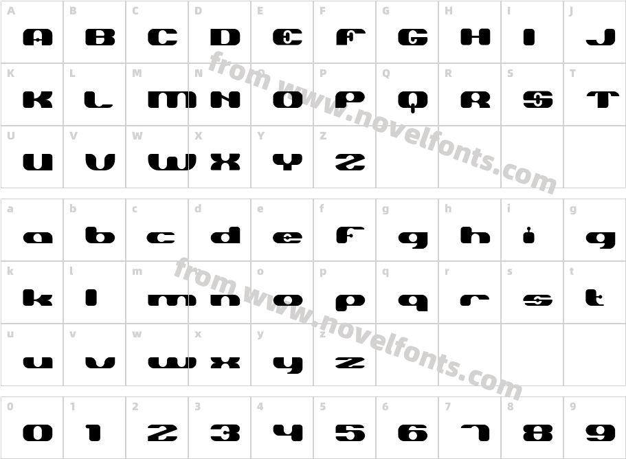 Terminal-RegularCharacter Map