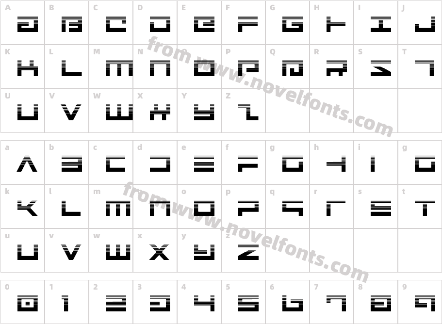 Avenger HaltoneCharacter Map