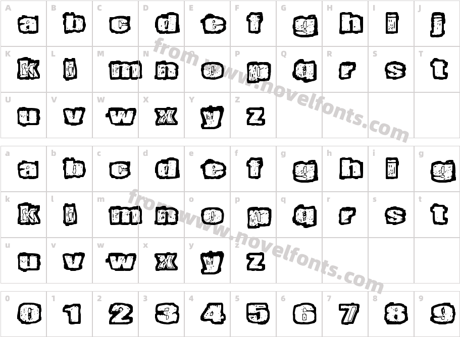 TerritorioCharacter Map