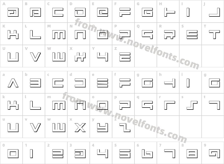 Avenger ShadowCharacter Map