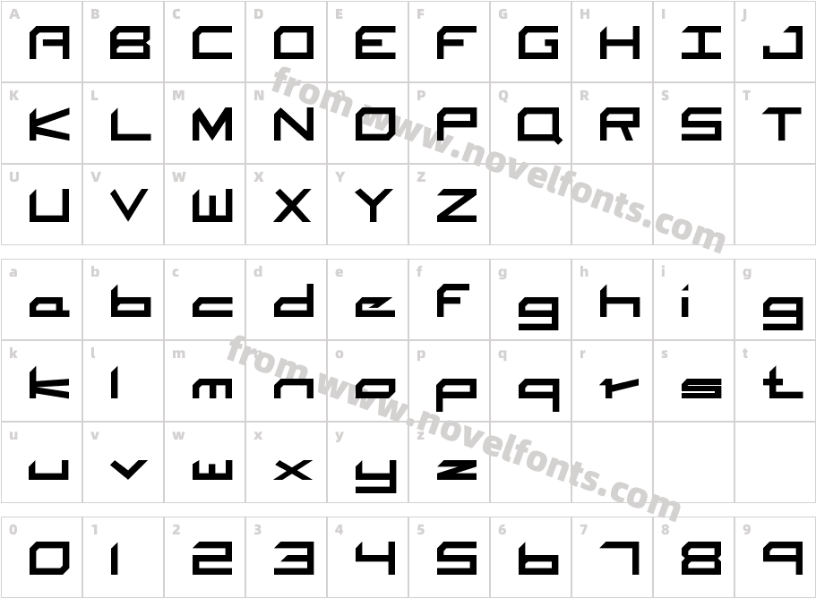 The AdroitCharacter Map