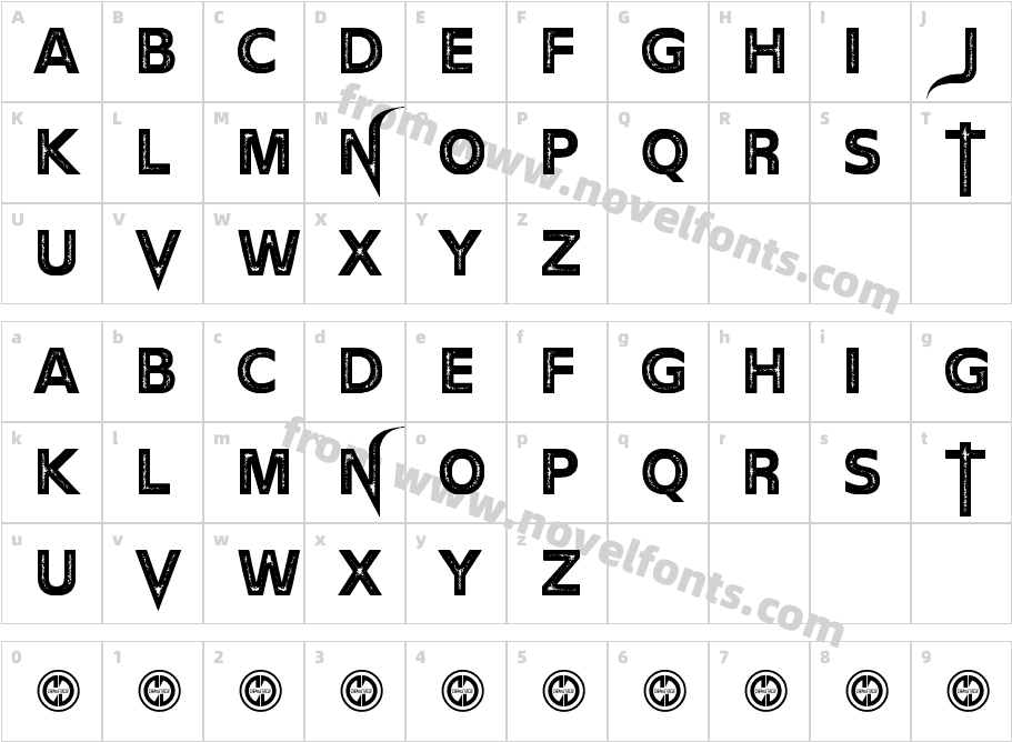 The Devil NetCharacter Map