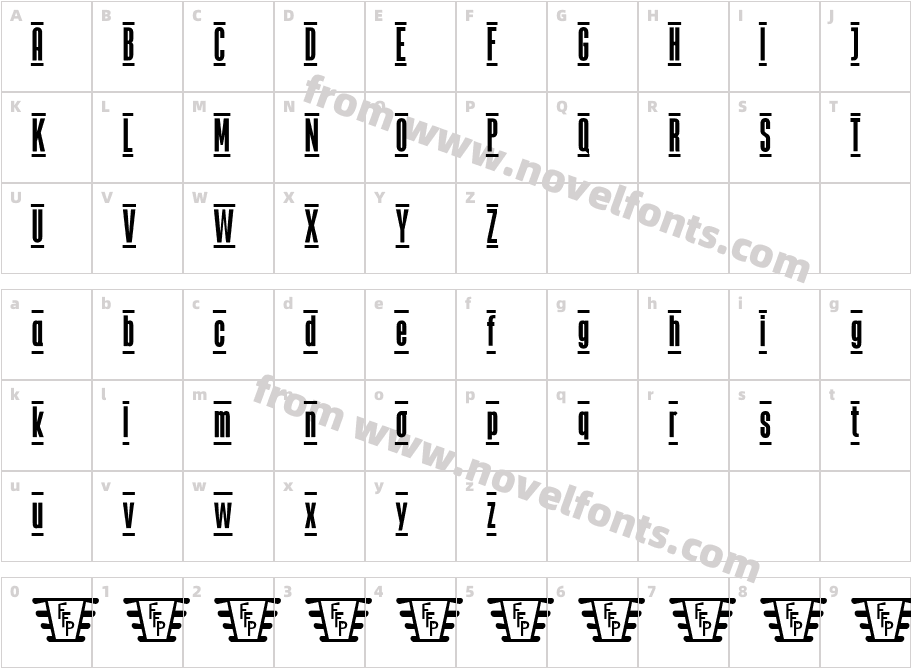 The Juke BoxCharacter Map