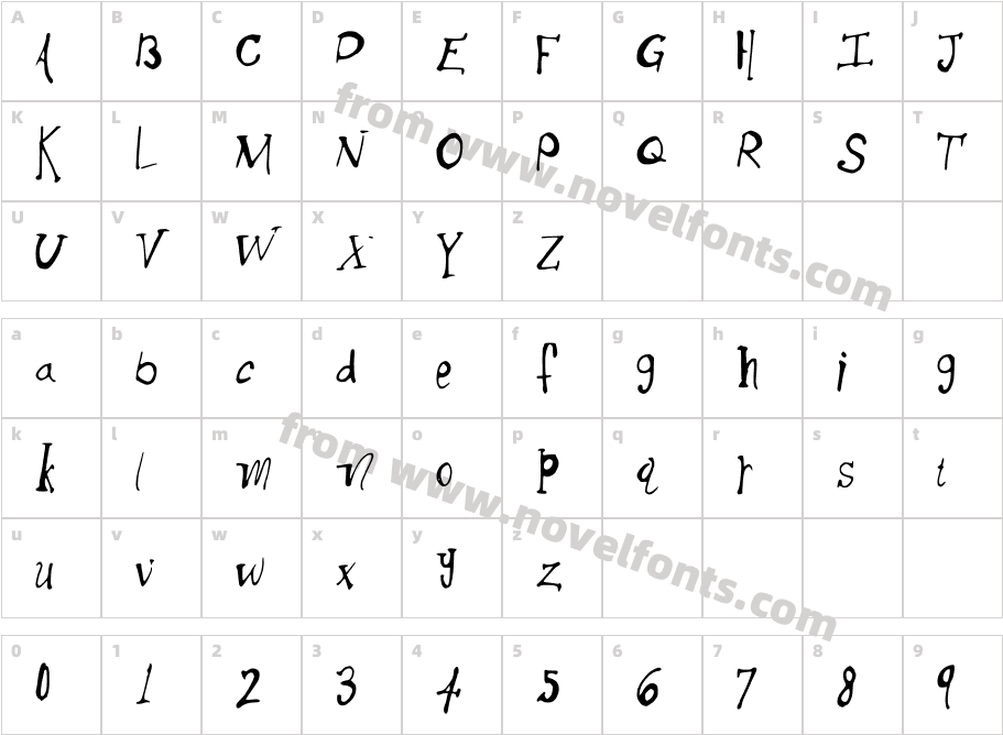 ThickSideCharacter Map