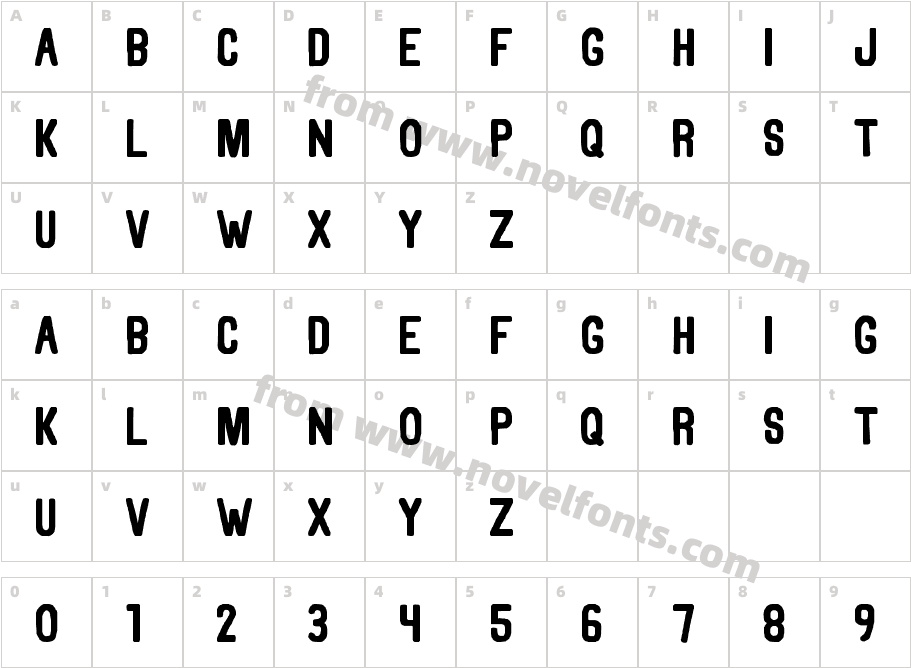 Thorne NormalCharacter Map