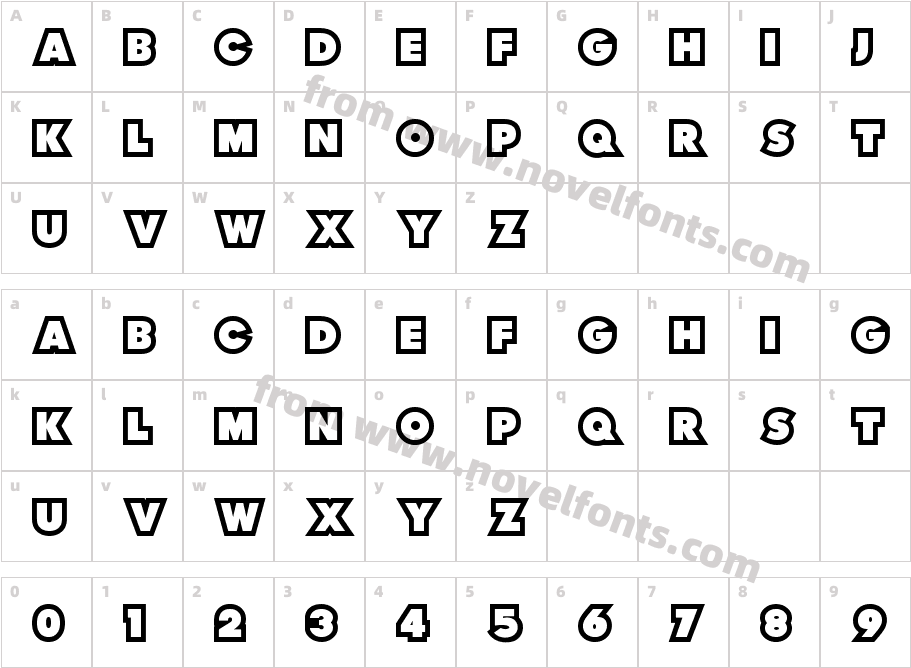 Thunder LordCharacter Map