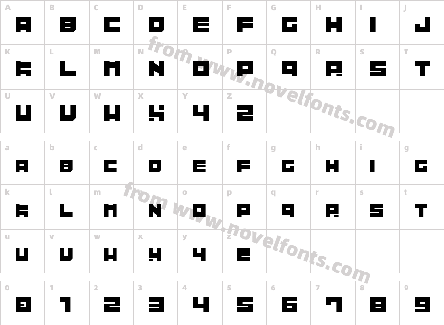 TibittoCharacter Map