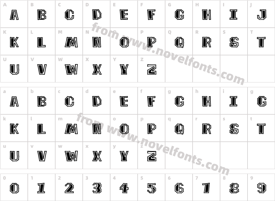 Tiki Tooka BVCharacter Map