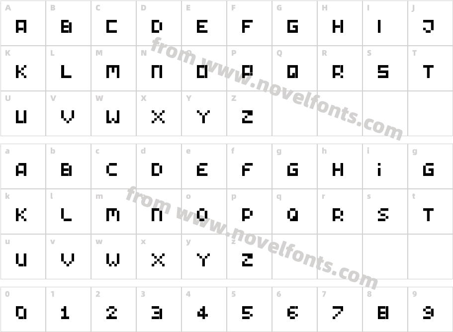 Tiny PixyCharacter Map