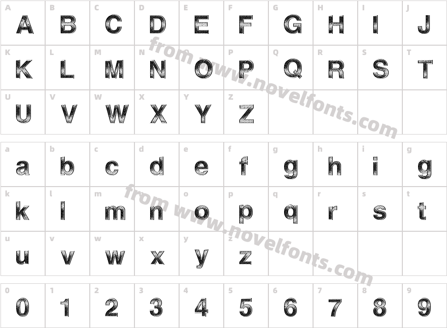 TitleSolutionCharacter Map