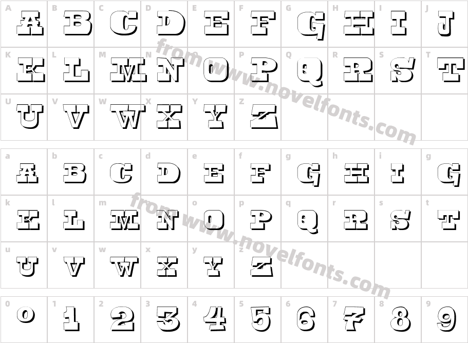 Toeris ShadeCharacter Map