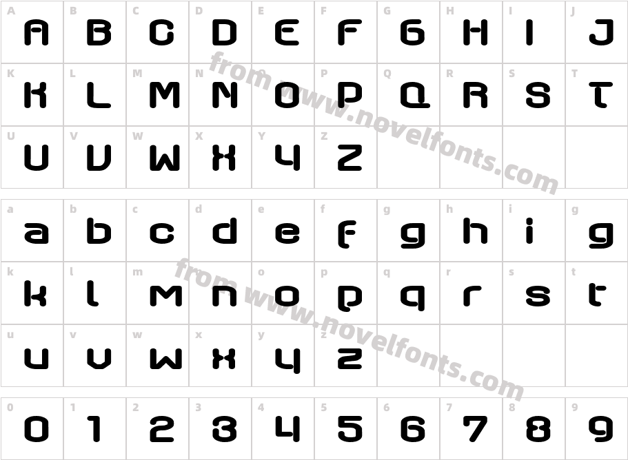 AxaxaxCharacter Map