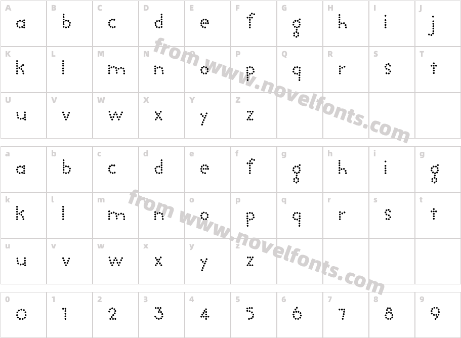 TootlebugCharacter Map