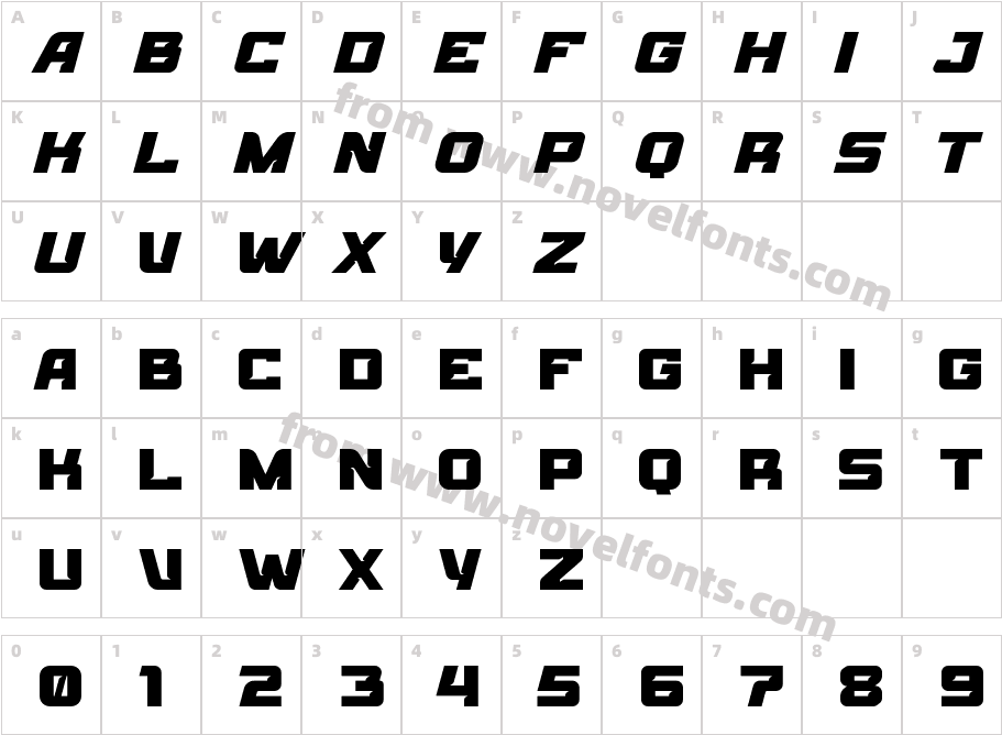 TorqueMasterRegularCharacter Map