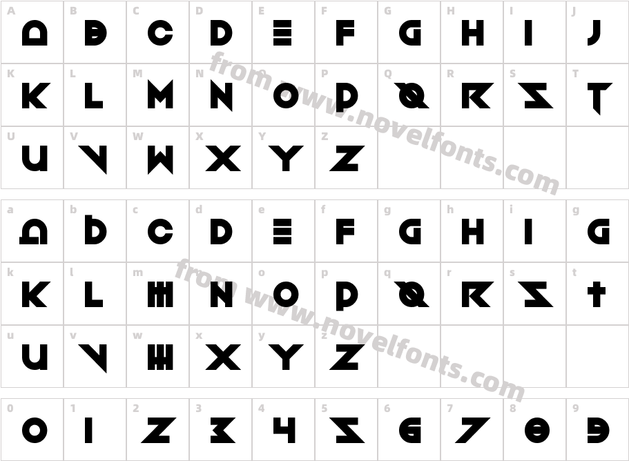 ToxicoCharacter Map