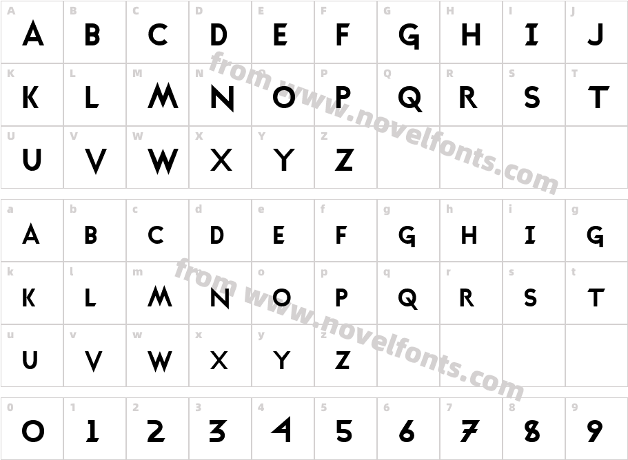 Transmetals   NormalCharacter Map