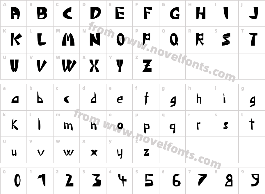 Triangle  NormalCharacter Map