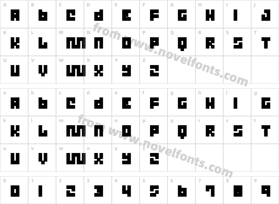 Trick ThikCharacter Map