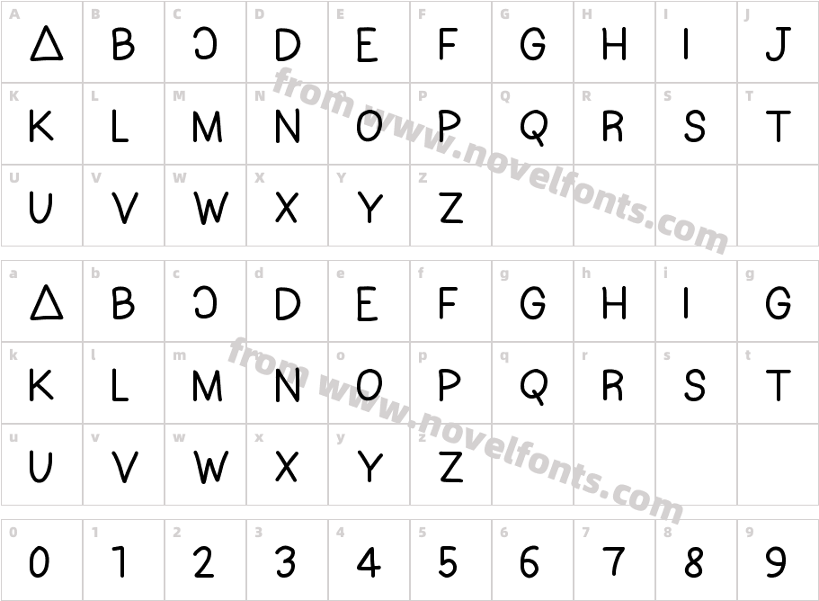 BASTILLECharacter Map