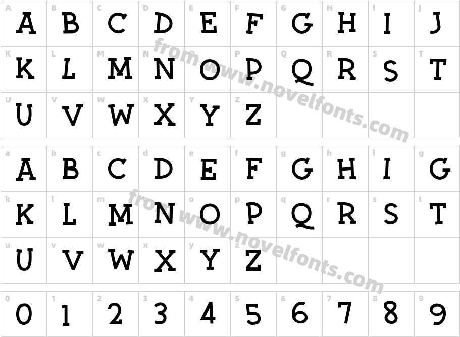 TwiddlestixCharacter Map