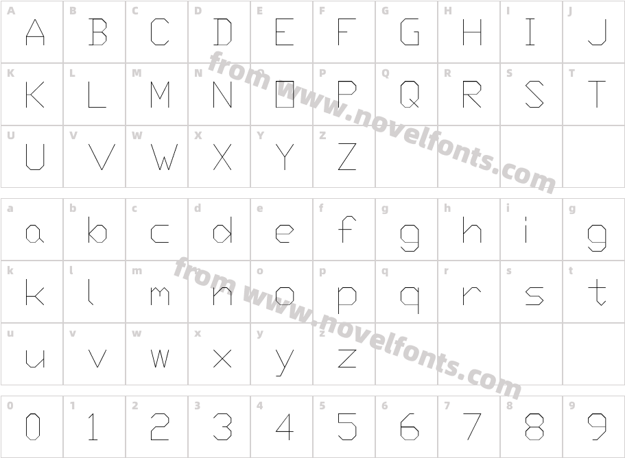 TxtCharacter Map