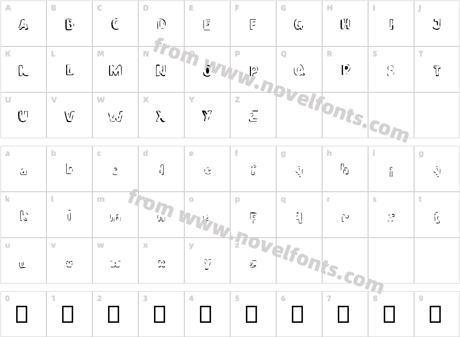 TypefaceCharacter Map