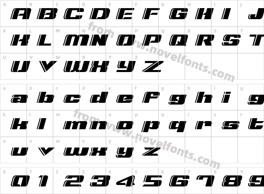 Typo Speed Shadowed DemoCharacter Map