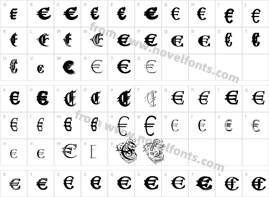 Ubiqita_EuropaCharacter Map