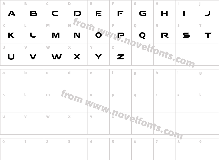 BEHATRICECharacter Map