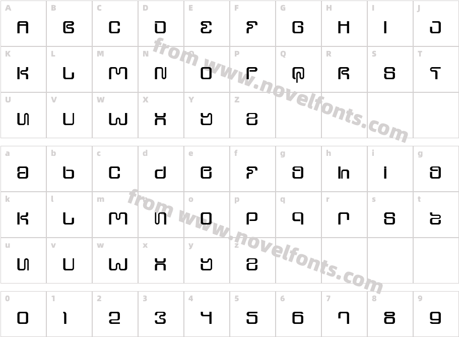 Ultra SupervixenCharacter Map