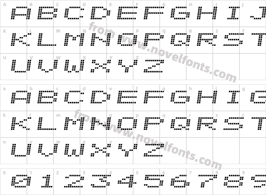 289-CAI978Character Map