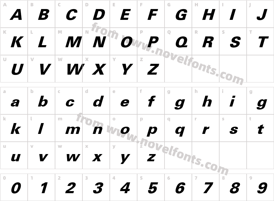 UniqueCharacter Map